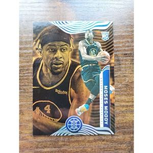 2021-2022 Panini Illusions #164 Moses Moody - Rookie - Orange - Fresh Pull